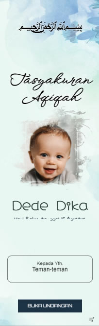 contoh tema Aqiqah 1
