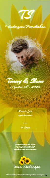 contoh tema yellow crystal