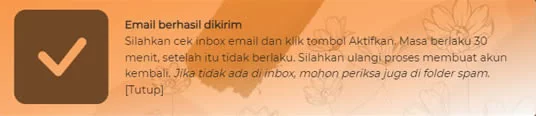 email terkirim undangan digital